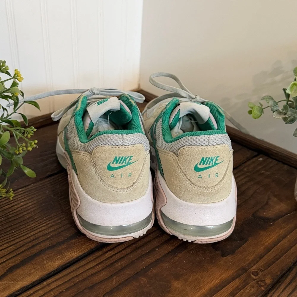 Nike Air Max Women's Sneakers - Teal and Beige